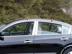Quality Automotive WP27552 Window Accent Package for 07-10 Nissan Altima
