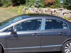 Quality Automotive WP26214 Window Accent Package 06-11 Honda Civic