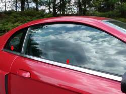 Quality Automotive WS39351 Window Sill Accent Kit 99-04 Ford Mustang