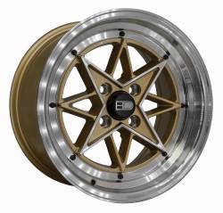 HD Wheels - HD Wheels RS-L 15x8 4x100 25mm Gold/Machined RL15801025GMP - Image 1