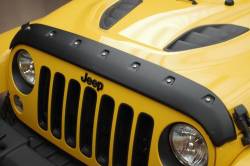 FormFit Tough Guard Smooth Hood Protector for Wrangler JK TS-7W07