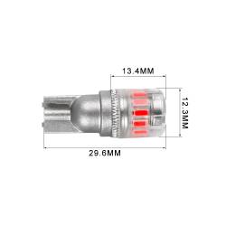 ARC Lighting - ARC Lighting Tiny Monster ECO Series 194 LED Bulbs Red PAIR 3110R - Image 3