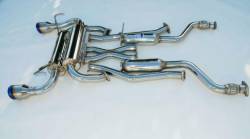 Invidia - Invidia HS03IG3GID Gemini Exhaust 60mm Tip 101mm Tip Style Rolled Tip - Image 2