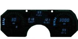 Intellitronix - Intellitronix LED Digital Replacement Gauge Panel 82-90 Camaro DP4003B - Image 1