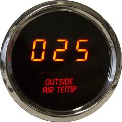 Intellitronix - Intellitronix LED Digital Outside Air Temperature Gauge 2-1/16" MS9123R - Image 1