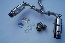 Invidia - Invidia HS12SSTGTT N1 Exhaust Dual Exit Titanium Tips 60mm Tip 101mm Ti - Image 5