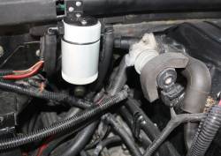 J&L Oil Separator 3.0 Passenger Side Mounted Oil Separator Silver 3027P-C