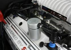 J&L Oil Separator Co - J&L Oil Separator 3.0 Passenger Side Mounted Oil Separator Silver 3012P-C - Image 1
