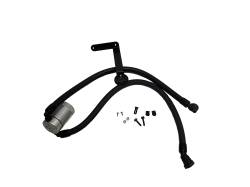 J&L Oil Separator 3016P-C 3.0 Passenger Side Mounted Silver