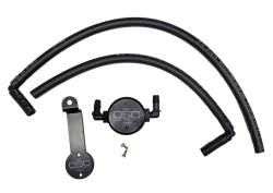 J&L Oil Separator 3107D-B 3.0 Driver Side Mounted Black