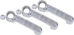 Kentrol - Kentrol 30011 Polished Exterior Door Handle Cover 6pc for 07-18 Jeep Wrangler JK - Image 1