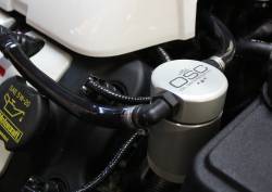 J&L Oil Separator 3011P-C 3.0 Passenger Side Mounted Oil Separator Silver