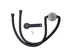 J&L 3081D-C Oil Separator 3.0 Driver Side Mounted Oil Separator Silver
