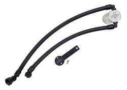 J&L 3071P-C Oil Separator 3.0 Passenger Side Mounted Oil Separator Silver
