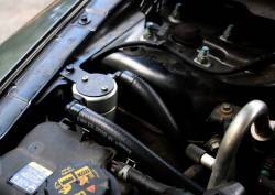 J&L Oil Separator Co - J&L 3023P-C Oil Separator 3.0 Passenger Side Mounted Oil Separator Silver - Image 2