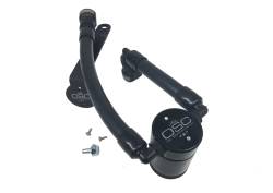 J&L Oil Separator 3012D-B 3.0 Driver Side Mounted Oil Separator Black