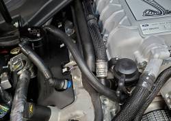 J&L Oil Separator Co - J&L Oil Separator 3054P-B 3.0 Passenger Side Mounted Oil Separator Black - Image 2