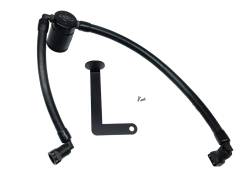 J&L Oil Separator 3.0 Passenger Side Mounted Oil Separator Black 3035P-B