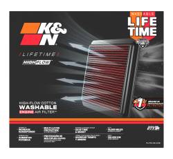 K&N - K&N 33-2017 Drop-In Replacement Air Filter - Image 2