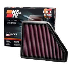K&N - K&N 33-2439 Drop-In Replacement Air Filter - Image 2
