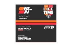 K&N - K&N R-1260 Universal Clamp-On Air Filter - Image 2