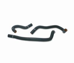 Mishimoto MMHOSE-SUP-86HHBK Black Silicone Heater Hose Kit for 86-92 Supra