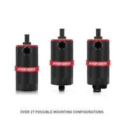 Mishimoto - Mishimoto MMBCC-UNI-RD Red Oil Catch Can Baffled - Image 5
