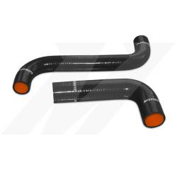 Mishimoto MMHOSE-RX-LSBK Silicone Radiator Hose Kit for 93-97 Mazda RX7