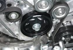 Perrin Performance - Perrin Performance PSP-ENG-101BK Lightened Crank Pulley - Image 2