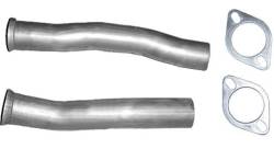 Pypes Performance Exhaust - Pypes PFF10K 2.5" Stainless Steel Mid Pipe Flow Tubes Kit for 79-04 Ford Mustang - Image 1