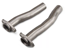 Pypes Performance Exhaust - Pypes PFF10K 2.5" Stainless Steel Mid Pipe Flow Tubes Kit for 79-04 Ford Mustang - Image 2