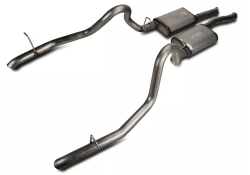 Pypes Performance Exhaust - Pypes SFM10V 2.5" Violator Dual Exhaust Cat Back System for 87-93 Mustang GT - Image 2