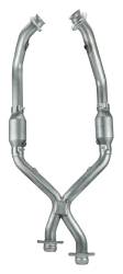 Pypes Performance Exhaust - Pypes SFM56 Rear SS Back Exhaust w/3" Tips & Cats for 98-04 Ford Mustang V6 - Image 3