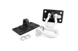 Rough Country 1046 D-Ring Mounts & Shackles for RC Bumpers for Wrangler JK