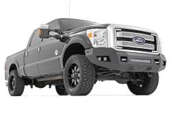 Rough Country Suspension Systems - Rough Country 10783 Heavy Duty Black Front Bumper for 11-16 Super Duty - Image 2