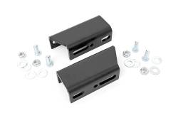 Rough Country 1073 Front Sway Bar Drop Mount Kit for 3"-4" Lift for Jeep XJ