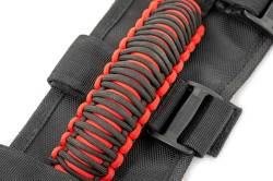 Rough Country Suspension Systems - Rough Country Universal Corded Roll Bar Grab Handles Pair Black 117610 - Image 4