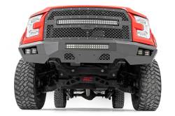 Rough Country 10770 Heavy Duty Black Front Bumper for 15-17 Ford F150