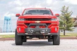 Rough Country Suspension Systems - Rough Country 10761 EXO Front Bumper Winch Mount Kit for 07-18 Silverado 1500 - Image 4