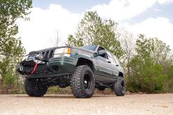 Rough Country Suspension Systems - Rough Country Winch Mounting Plate for 93-98 Grand Cherokee ZJ 1049 - Image 4