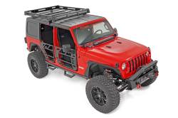 Rough Country Suspension Systems - Rough Country 10612 Hard Top Roof Rack Black for Jeep Wrangler JL - Image 2