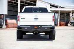 Rough Country Suspension Systems - Rough Country 10768 Heavy Duty Black Rear Bumper for 09-14 Ford F150 - Image 6