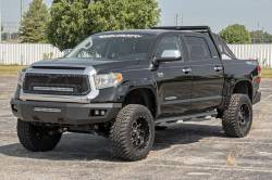 Rough Country Suspension Systems - Rough Country 10777 Heavy Duty Black Front Bumper for 14-21 Toyota Tundra - Image 4