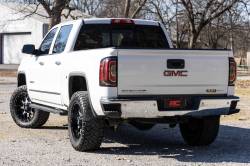 Rough Country Suspension Systems - Rough Country 44001 RPT2 Side Step Bars Black 07-18 Silverado/Sierra Crew - Image 6