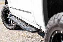 Rough Country Suspension Systems - Rough Country 44001 RPT2 Side Step Bars Black 07-18 Silverado/Sierra Crew - Image 5