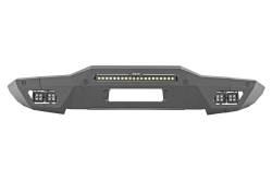 Rough Country 51074 Modular Heavy Duty Black Front Bumper for 21-26 Ford Bronco