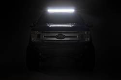 Rough Country Suspension Systems - Rough Country 51022 Black Fabricated Roof Rack w/40"LED for 15-18 Ford F150 Crew - Image 6