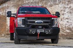 Rough Country Suspension Systems - Rough Country 51004 EXO Front Bumper Winch Mount Kit for 17-20 Super Duty - Image 3