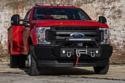 Rough Country Suspension Systems - Rough Country 51004 EXO Front Bumper Winch Mount Kit for 17-20 Super Duty - Image 4