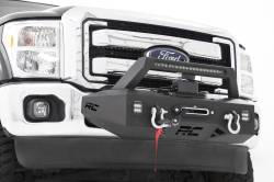 Rough Country 51006 EXO Front Bumper Winch Mount Kit for 11-16 Ford F250F350